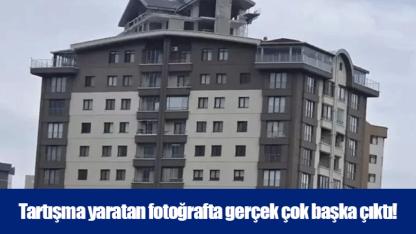 Tartışma yaratan fotoğrafta gerçek çok başka çıktı!