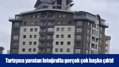 Tartışma yaratan fotoğrafta gerçek çok başka çıktı!