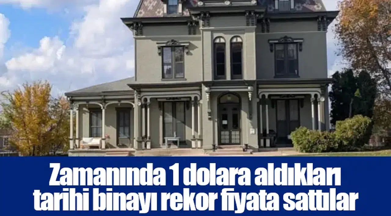 Zamanında 1 dolara aldıkları tarihi binayı rekor fiyata sattılar