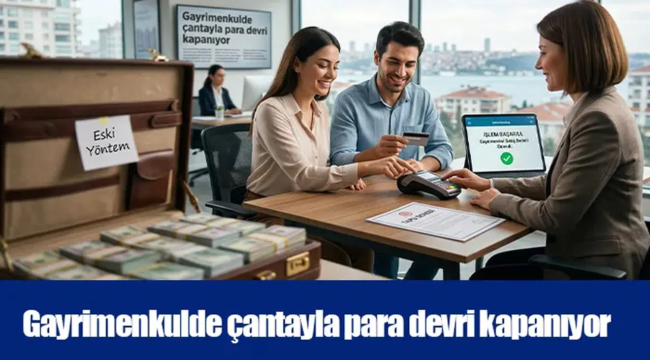 Gayrimenkulde çantayla para devri kapanıyor