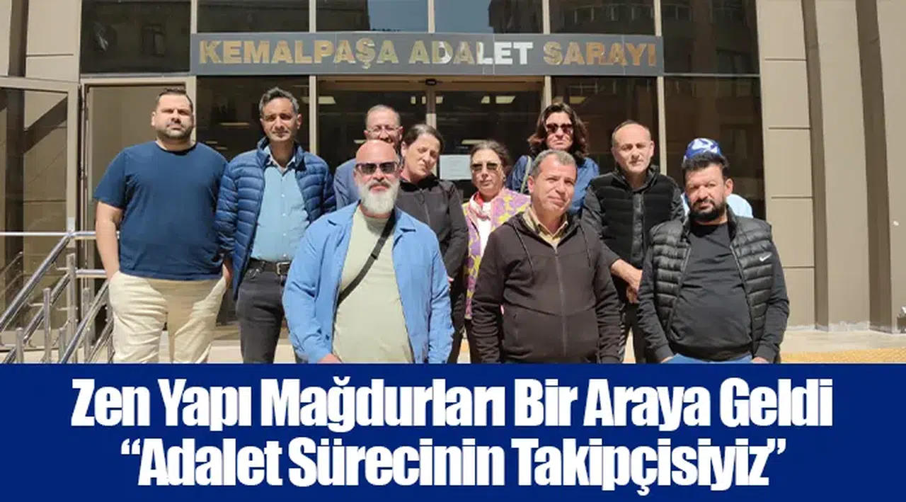 Zen Yapı Mağdurları Bir Araya Geldi  “Adalet Sürecinin Takipçisiyiz”