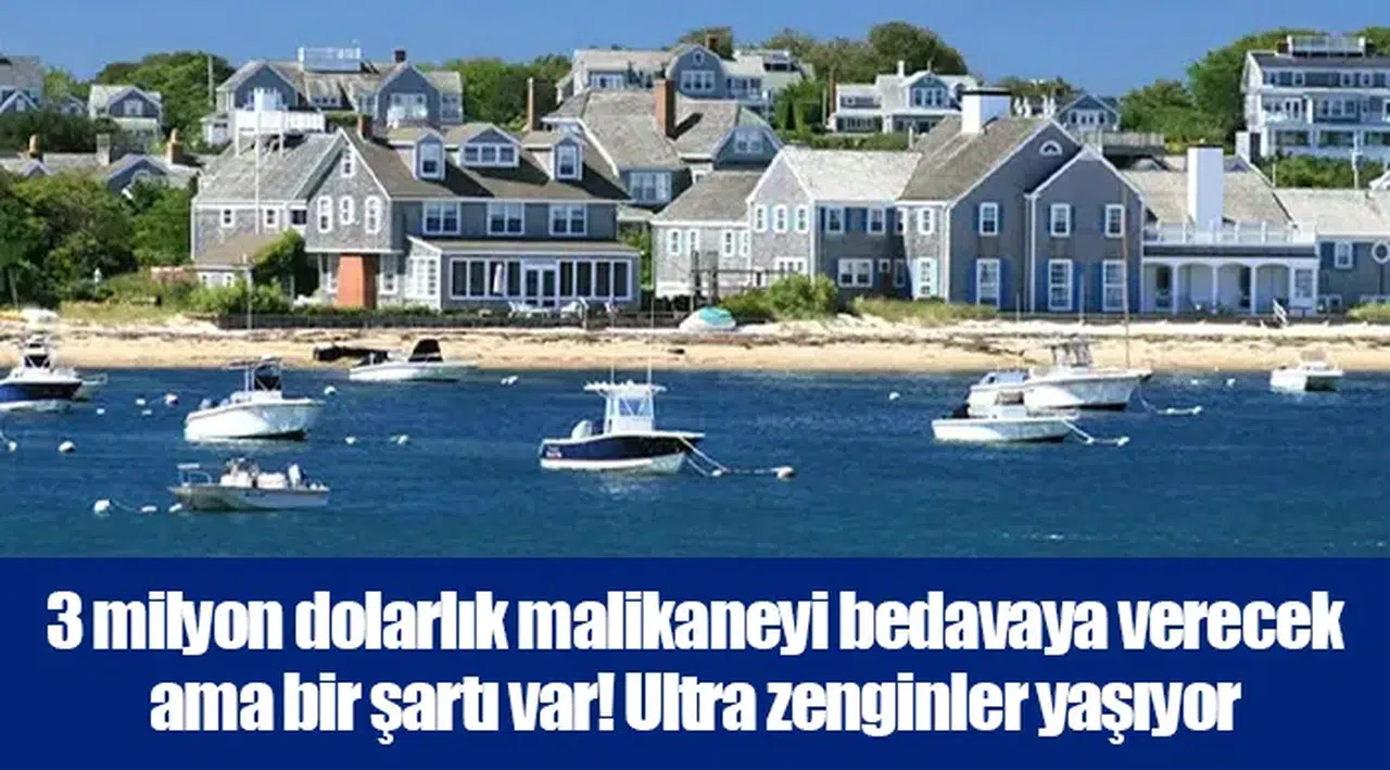 3 milyon dolarlık malikaneyi bedavaya verecek ama bir şartı var! Ultra zenginler yaşıyor