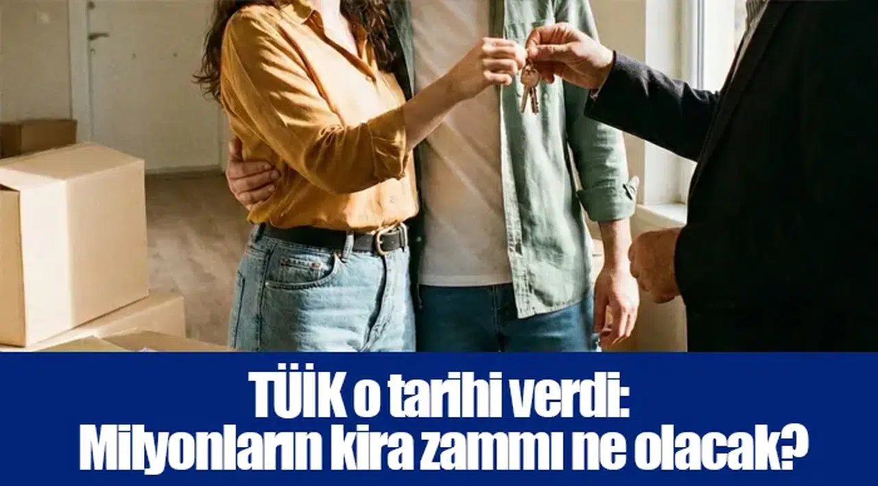 TÜİK o tarihi verdi: Milyonların kira zammı ne olacak?