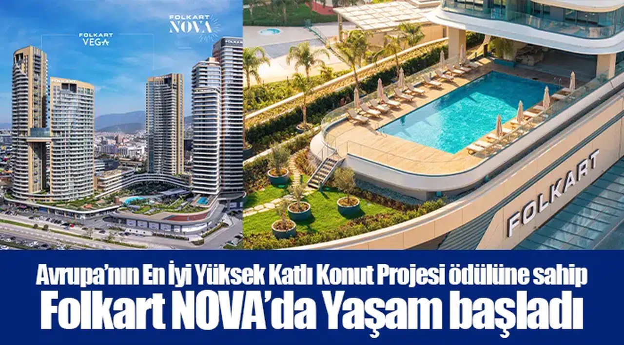 Avrupa’nın En İyi Yüksek Katlı Konut Projesi ödülüne sahip