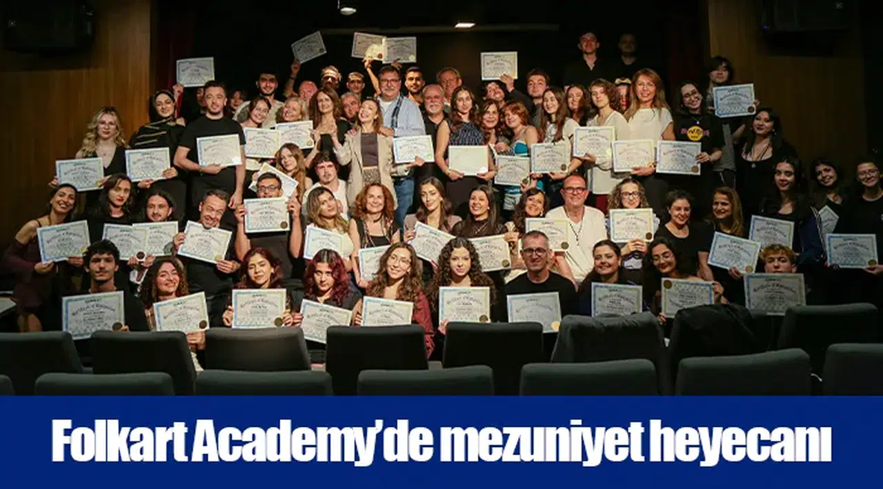 Folkart Academy’de mezuniyet heyecanı