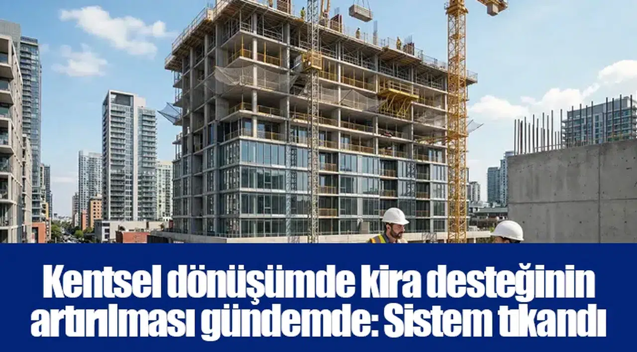Kentsel dönüşümde kira desteğinin artırılması gündemde: Sistem tıkandı