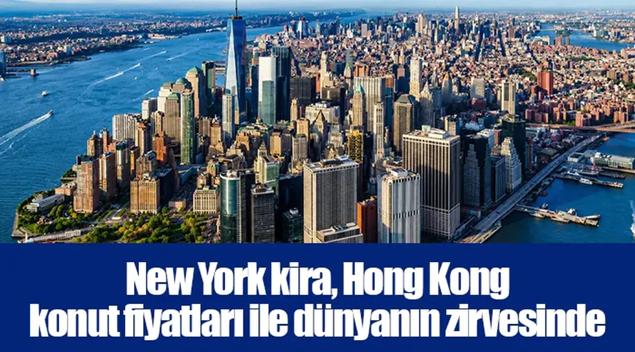 New York kira, Hong Kong konut fiyatları ile dünyanın zirvesinde