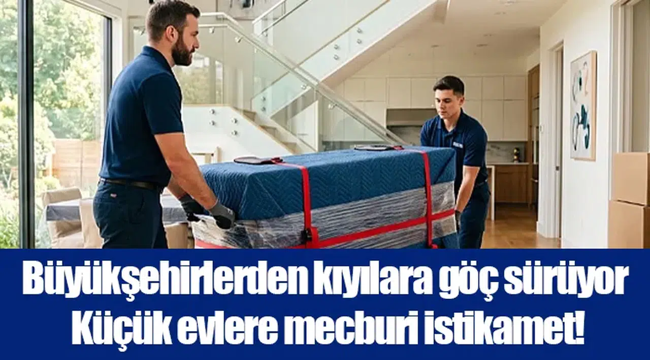 Büyükşehirlerden kıyılara göç sürüyor. Küçük evlere mecburi istikamet!