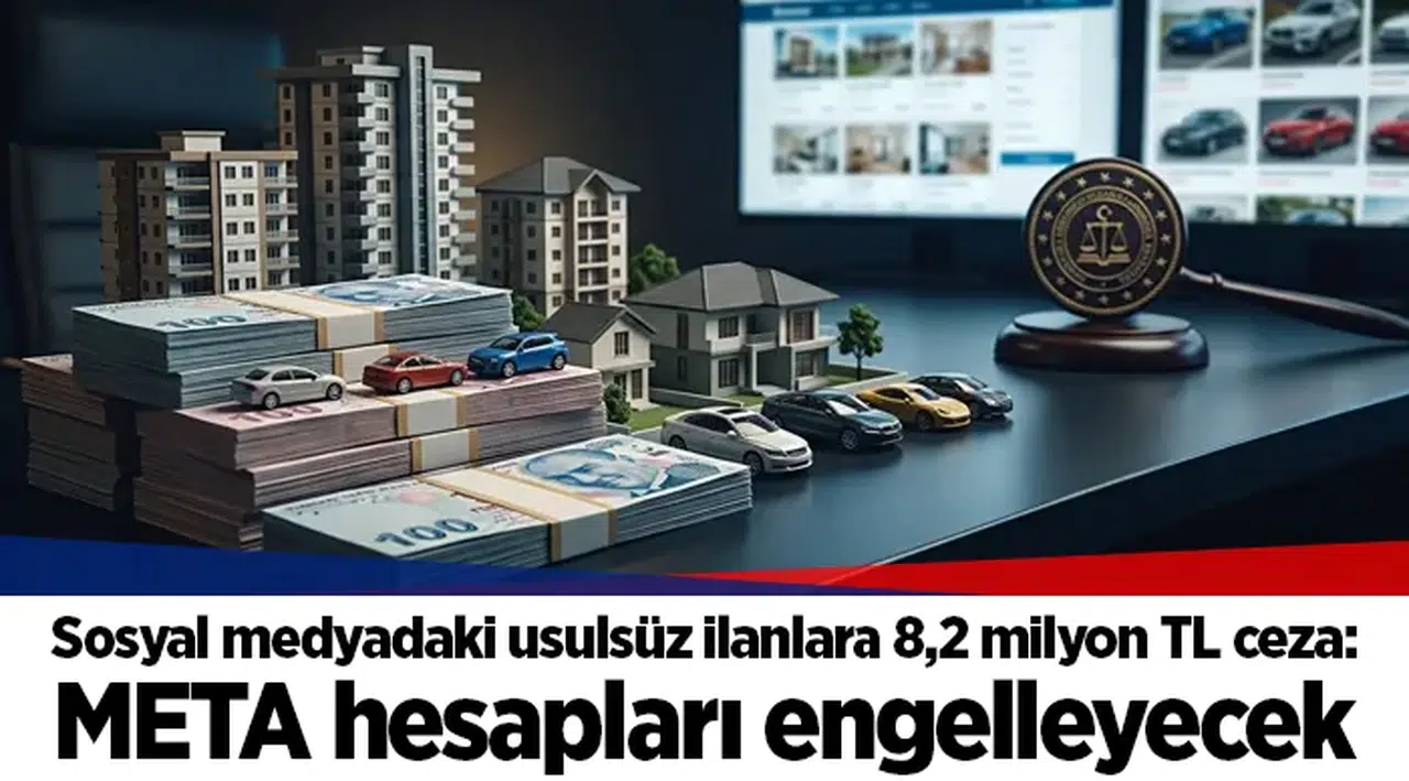 Sosyal medyadaki usulsüz ilanlara 8,2 milyon TL ceza: META hesapları engelleyecek