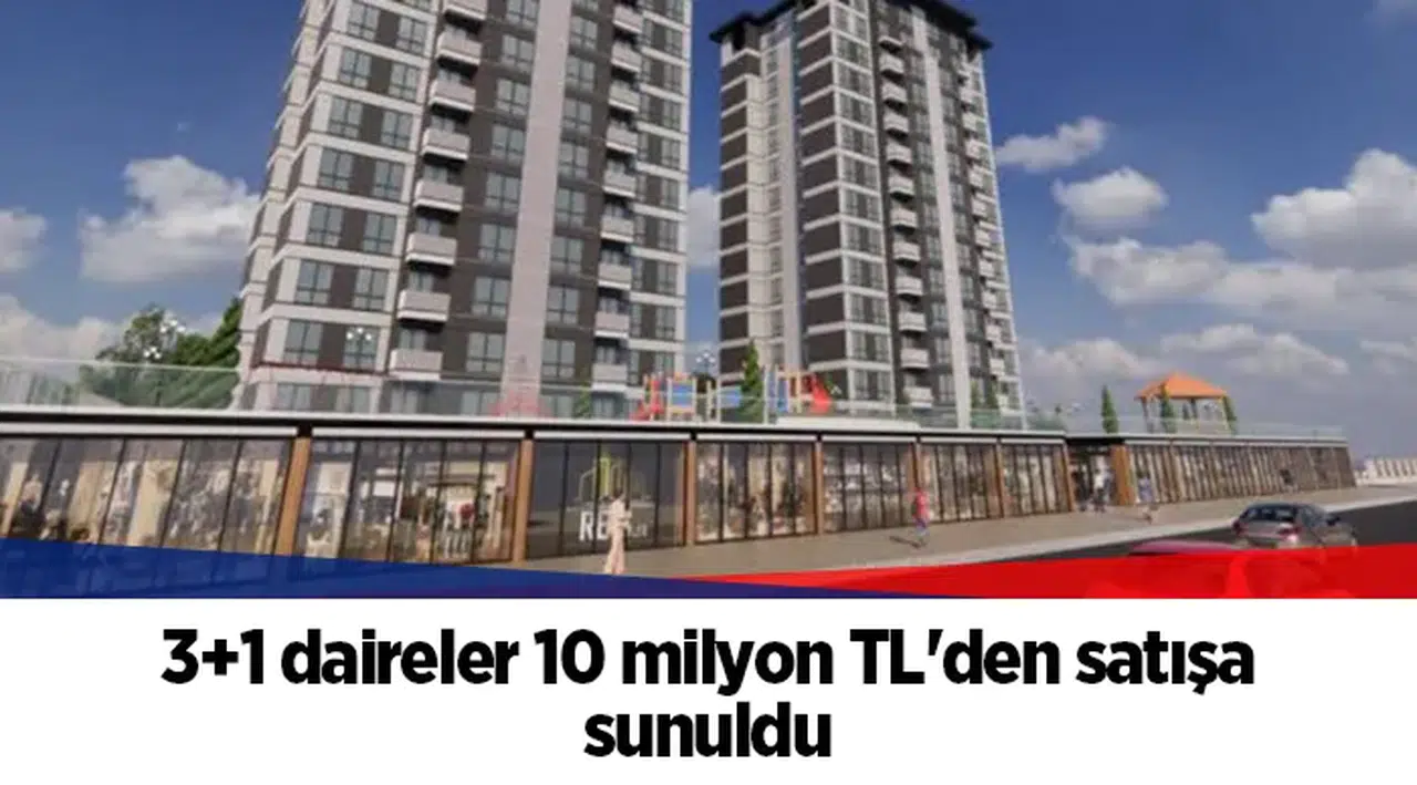Yenimahalle'deki My Yapı projesinde 3+1 daireler 10 milyon TL'den satışa sunuldu