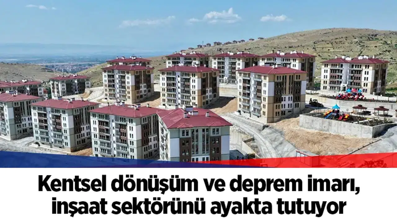 Konut piyasasında kredili satışlar artarken toplam satışlar geriliyor