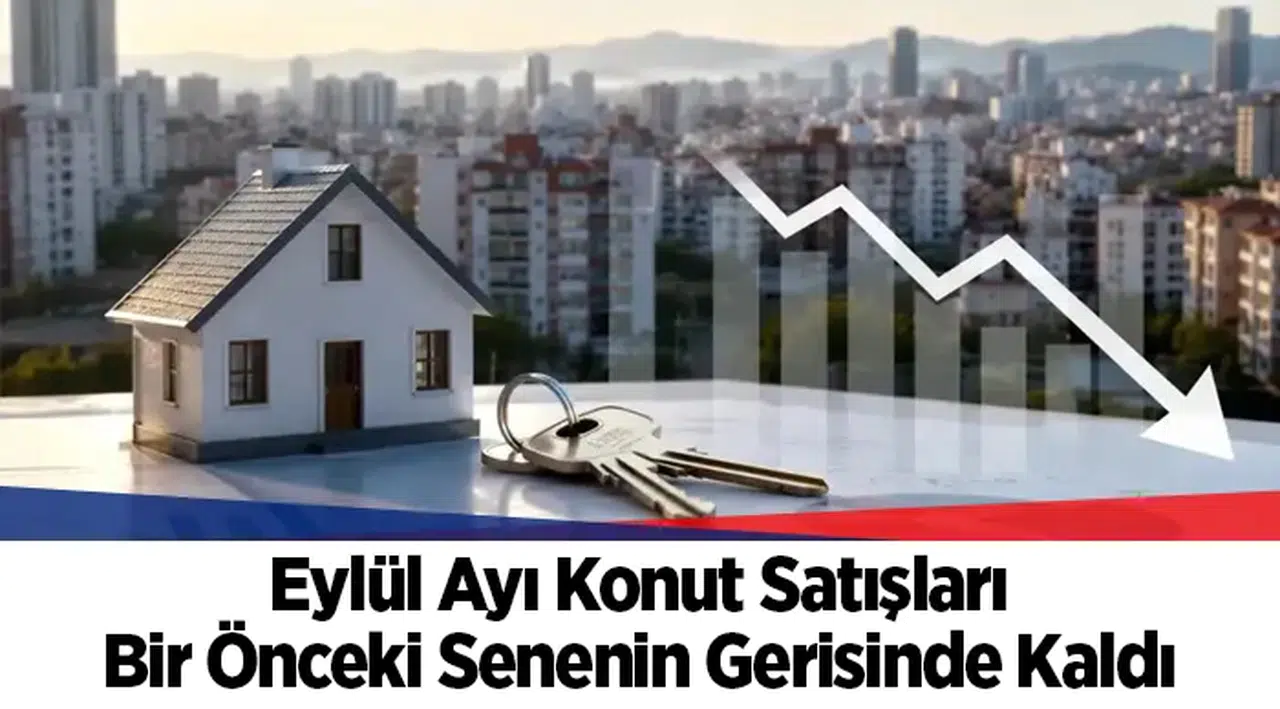 Eylül Ayı Konut Satışları Bir Önceki Senenin Gerisinde Kaldı