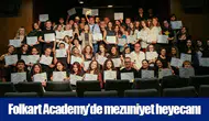 Folkart Academy’de mezuniyet heyecanı