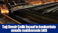 Tuğ Demir Çelik İnşaat'ın konkordato umudu mahkemede bitti