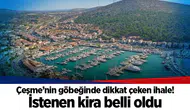 Çeşme’nin göbeğinde dikkat çeken ihale! İstenen kira belli oldu