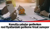 Konutta satışlar gerilerken reel fiyatlardaki gerileme fırsat sunuyor