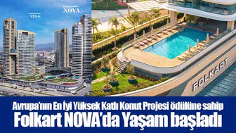 Avrupa’nın En İyi Yüksek Katlı Konut Projesi ödülüne sahip