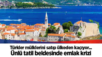 Türkler mülklerini satıp ülkeden kaçıyor... Ünlü tatil beldesinde emlak krizi