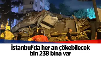 İstanbul'da her an çökebilecek bin 238 bina var