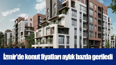 Konut fiyatları mayıs ayında İzmir'de aylık bazda geriledi