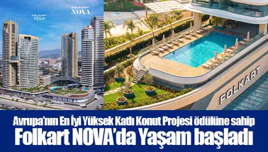 Avrupa’nın En İyi Yüksek Katlı Konut Projesi ödülüne sahip