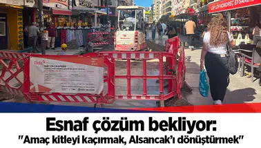 Esnaf çözüm bekliyor: "Amaç kitleyi kaçırmak, Alsancak’ı dönüştürmek"
