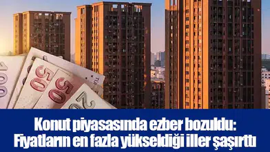 Konut fiyat artışında Doğu Anadolu bölgesi zirveye yerleşti
