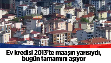 Konut kredisi taksiti 11 yılda öğretmen maaşını aştı