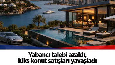Yabancı talebi azaldı, lüks konut satışları yavaşladı