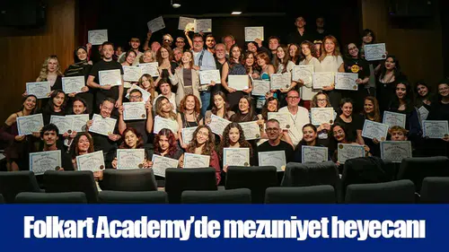 Folkart Academy’de mezuniyet heyecanı