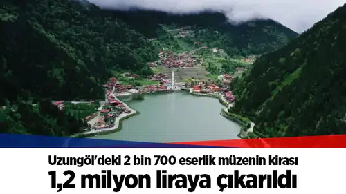 Uzungöl'deki 2 bin 700 eserlik müzenin kirası 1,2 milyon liraya çıkarıldı