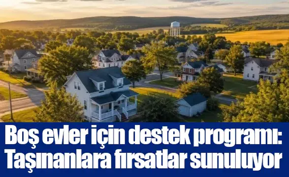 Boş evler için destek programı: Taşınanlara fırsatlar sunuluyor