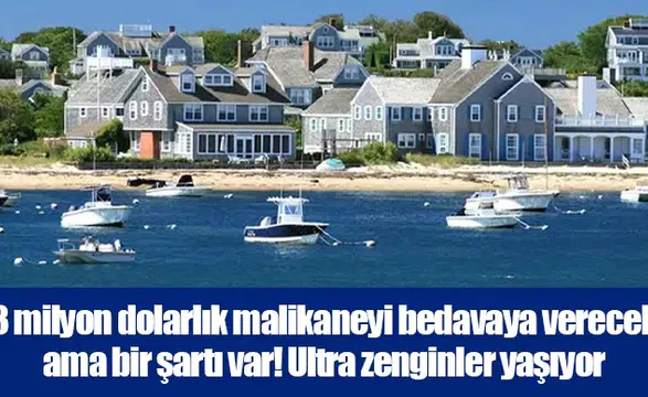 3 milyon dolarlık malikaneyi bedavaya verecek ama bir şartı var! Ultra zenginler yaşıyor