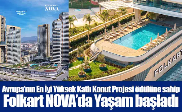 Avrupa’nın En İyi Yüksek Katlı Konut Projesi ödülüne sahip