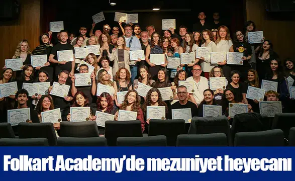 Folkart Academy’de mezuniyet heyecanı