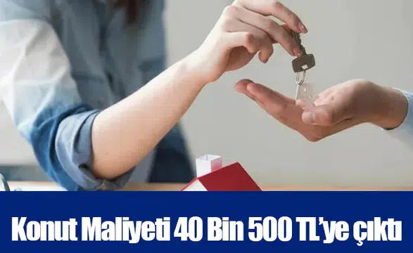 Konut Maliyeti 40 Bin 500 TL’ye çıktı: Yeni Projelerde İştah Azalıyor Üretici İçin Zorlu Dönem