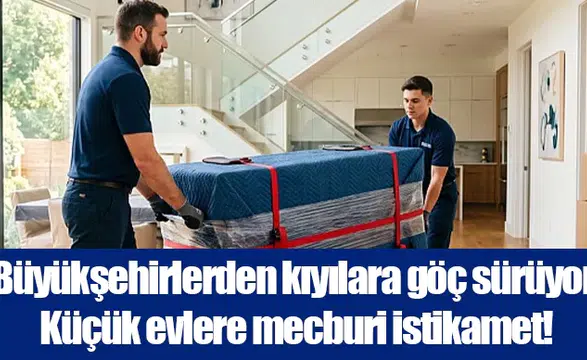 Büyükşehirlerden kıyılara göç sürüyor. Küçük evlere mecburi istikamet!