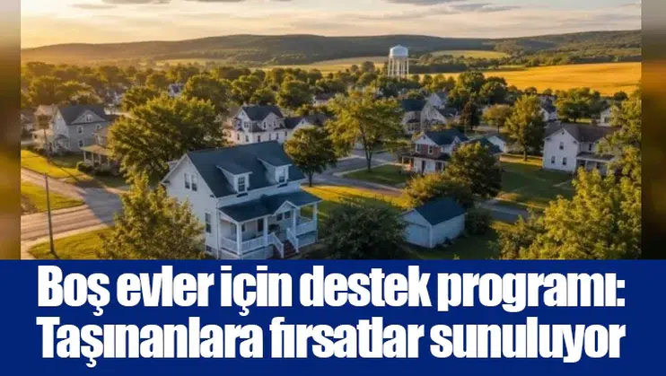 Boş evler için destek programı: Taşınanlara fırsatlar sunuluyor