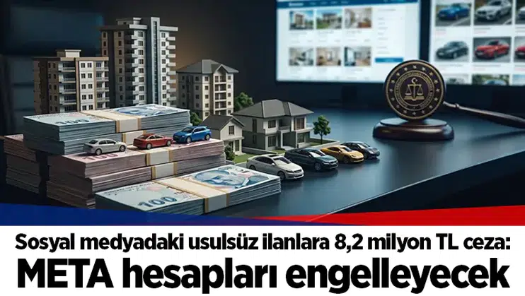 Sosyal medyadaki usulsüz ilanlara 8,2 milyon TL ceza: META hesapları engelleyecek