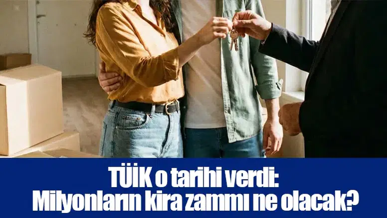 TÜİK o tarihi verdi: Milyonların kira zammı ne olacak?