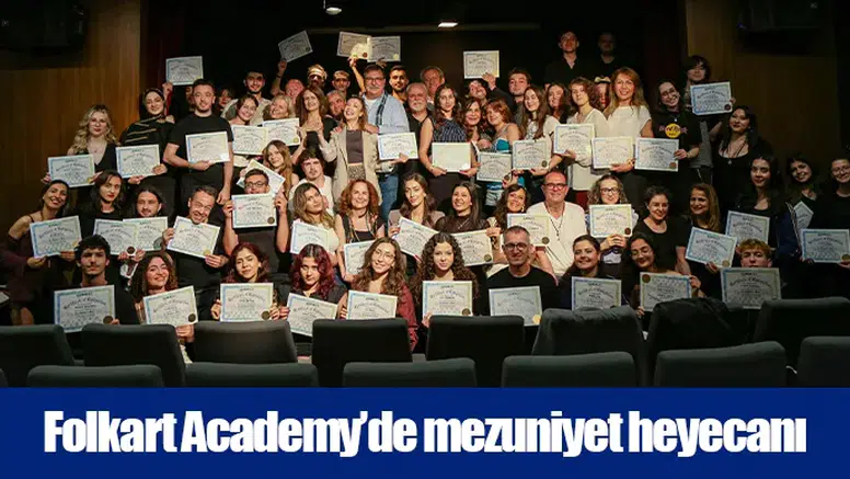 Folkart Academy’de mezuniyet heyecanı