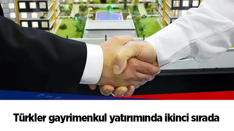 Türkler gayrimenkul yatırımında ikinci sırada