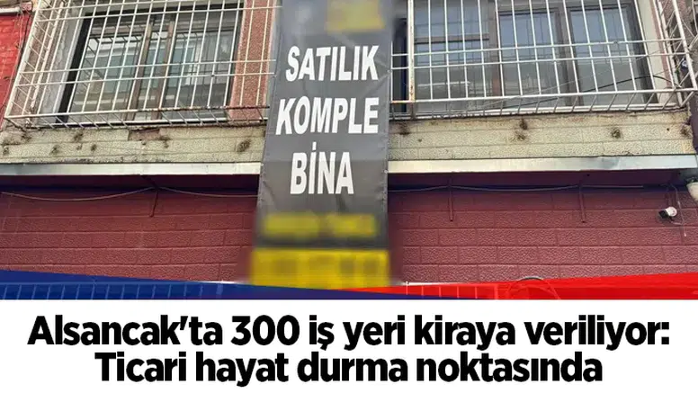Alsancak'ta 300 iş yeri kiraya veriliyor: Ticari hayat durma noktasında