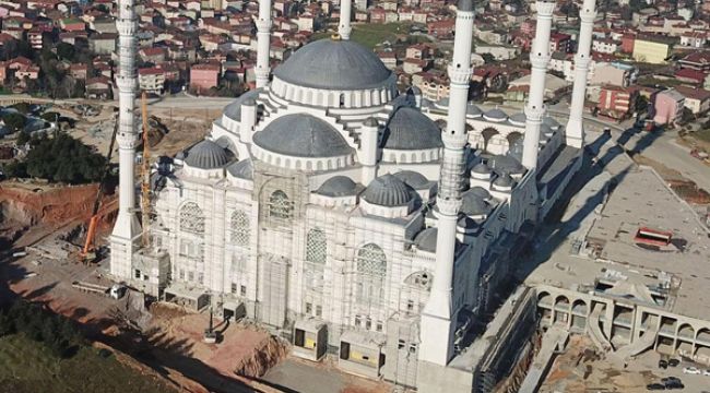 Çamlıca Camii projesindeki inşaat şirketi iflas etti