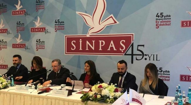 Sinpaş, 45. yılını 45+5 kampanyasıyla taçlandırdı
