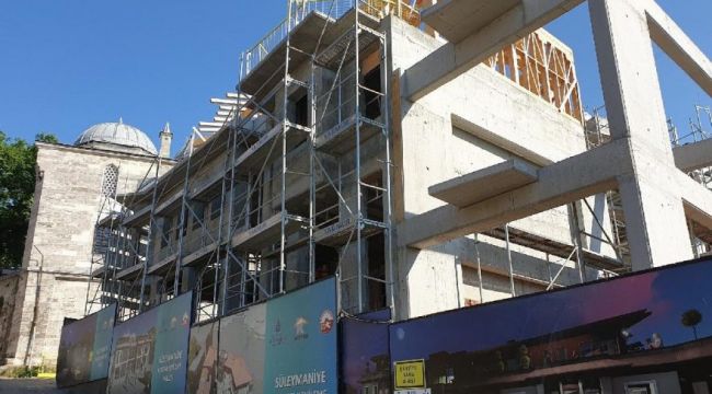 Süleymaniye’ye Katar betonu!