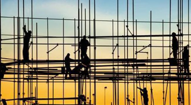İnşaat sektörü güven endeksi 52,4’e yükseldi