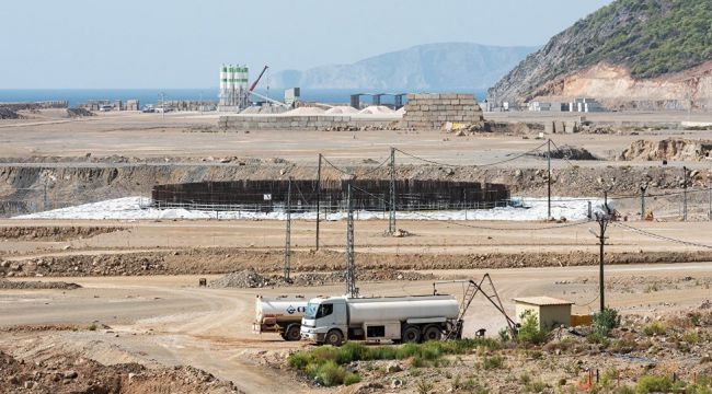 Akkuyu NGS&#039;de çalışacak dev vincin kurulumu tamamlandı