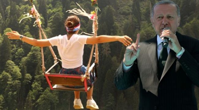 Erdoğan&#039;dan Ayder açıklaması: O salıncaklar filan böyle acayip şeyler, bunları temizleyeceğiz