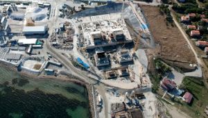 Tarihi köprünün ayakları yükseliyor